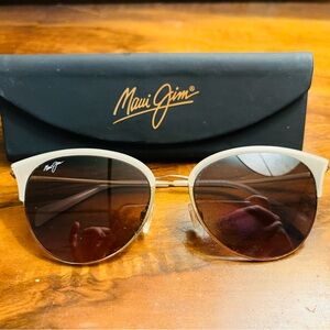 Maui Jim Women's Sunglasses - Cream and Brown